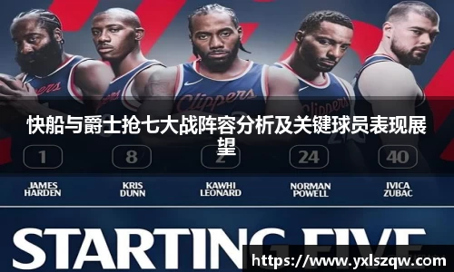 快船与爵士抢七大战阵容分析及关键球员表现展望